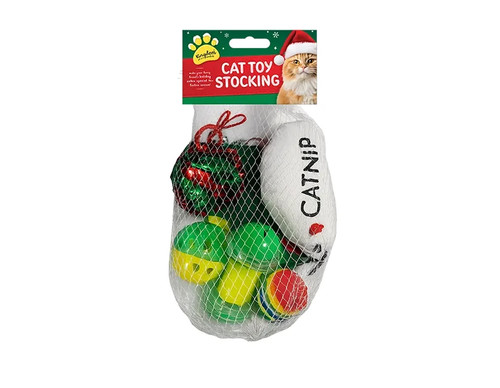 Cat christmas stocking - christmas,