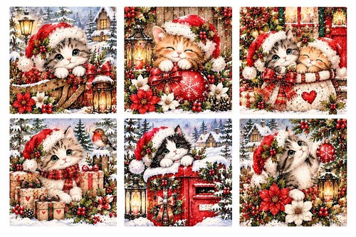 Christmas card toppers - , for