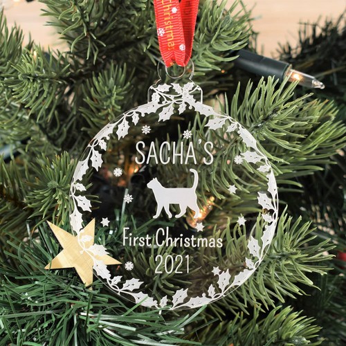 Personalised christmas bauble - personalised,