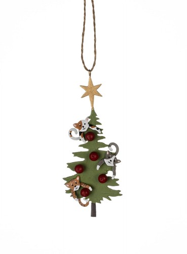Christmas decoration cats - christmas,