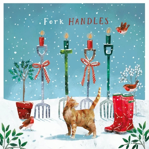 Christmas cards cats - cards,