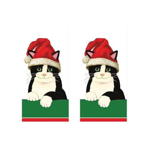 Santa cats christmas paper - cats,
