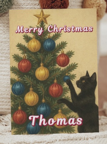 Black cat lover - black,