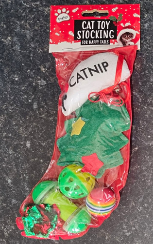 Christmas cat toy - christmas,