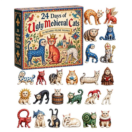 Days ugly medieval cats - 24,