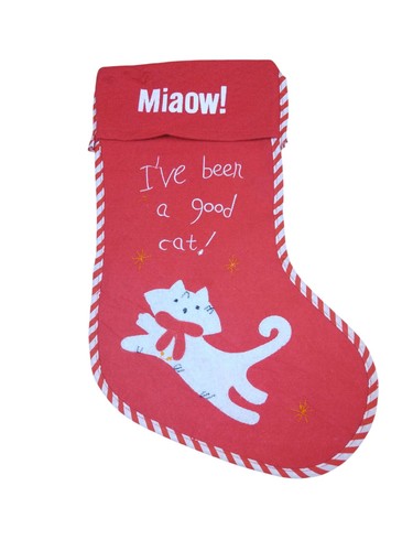 Red christmas stocking for - red,