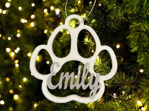 Personalised pet paw - personalised,